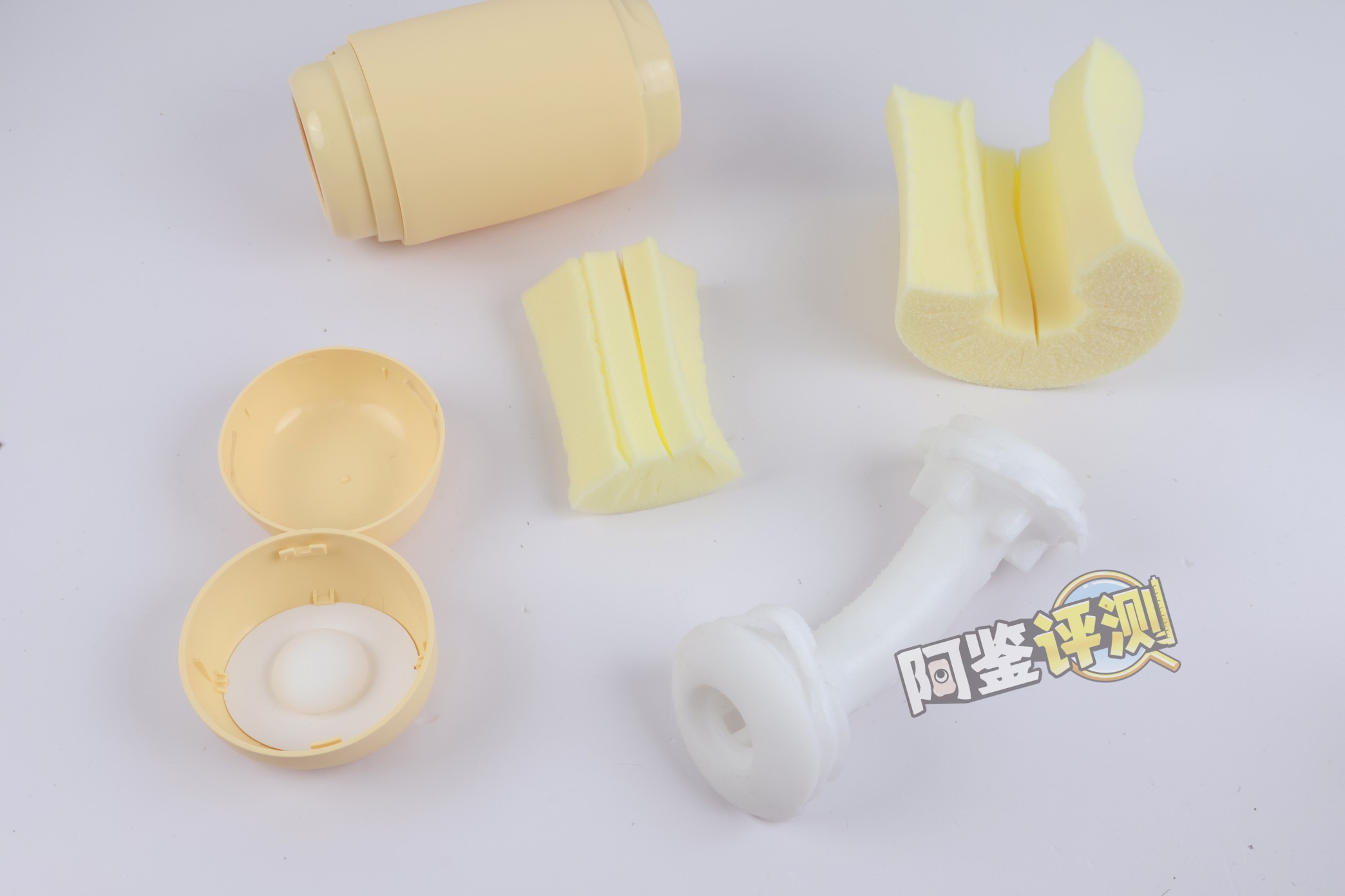 TENGA——“puffy（草莓粉/蛋奶黄）”评测！让人满头问号的奇葩设计，评测生涯至今吃过最精致的一坨使